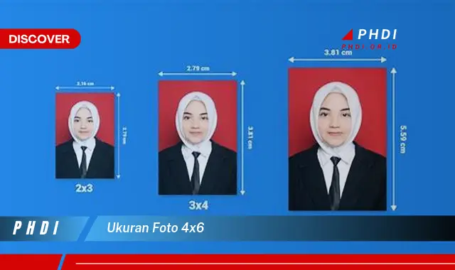 Intip Ukuran Foto 4x6 yang Bikin Kamu Penasaran