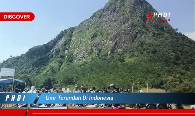 umr terendah di indonesia