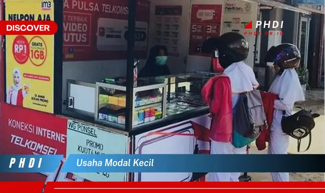 usaha modal kecil