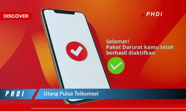 utang pulsa telkomsel