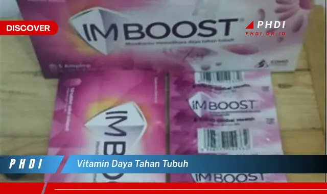 vitamin daya tahan tubuh