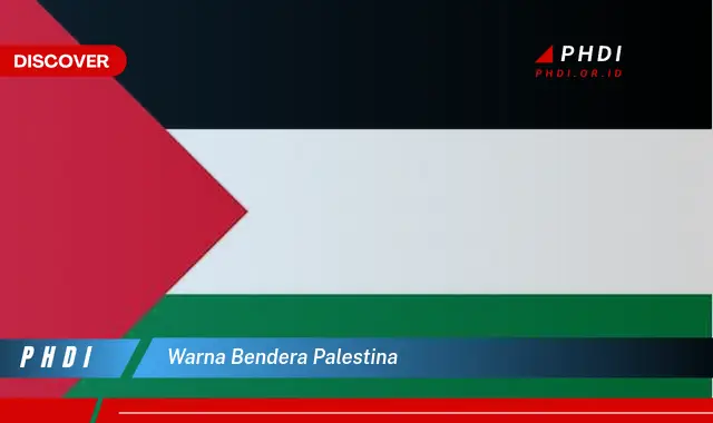 warna bendera palestina