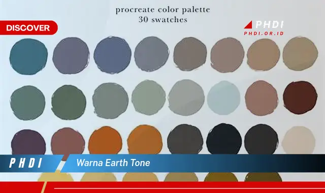 warna earth tone