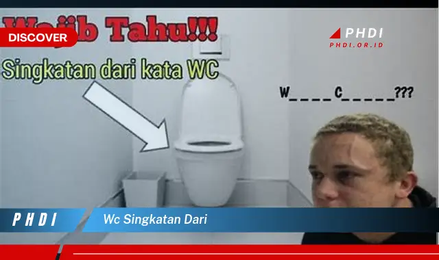 wc singkatan dari