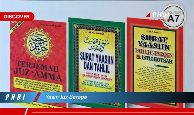 Intip Keunikan Yasin: Rahasia Juz yang Wajib Kamu Tahu