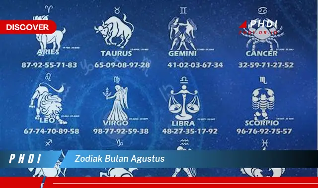 zodiak bulan agustus