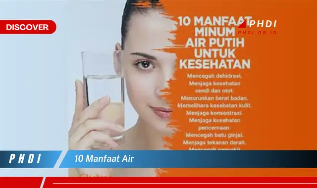 10 manfaat air