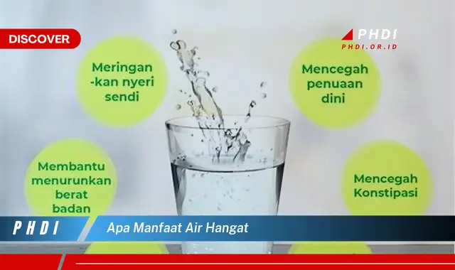 apa manfaat air hangat