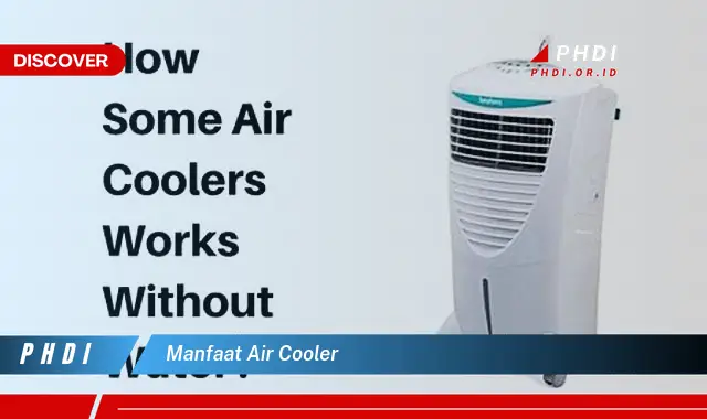 manfaat air cooler