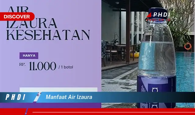 manfaat air izaura