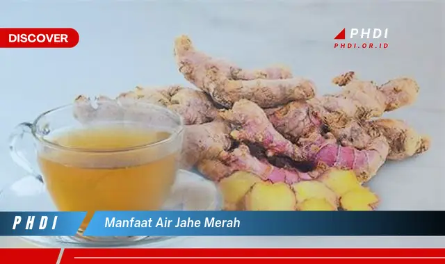 manfaat air jahe merah