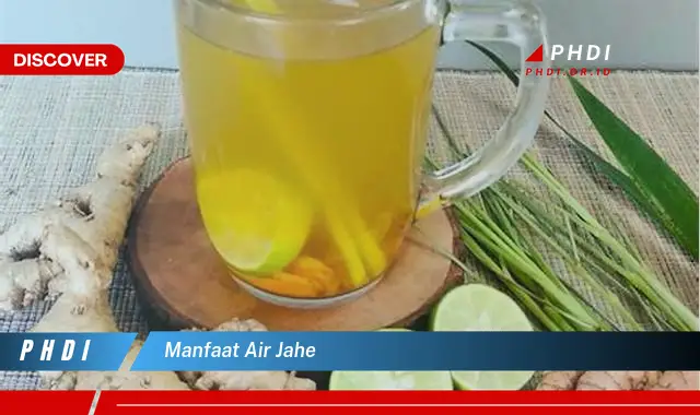 manfaat air jahe