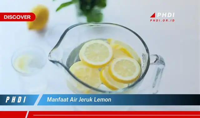 manfaat air jeruk lemon