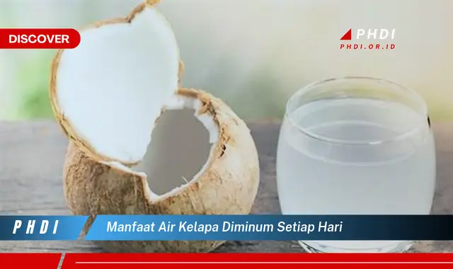 manfaat air kelapa diminum setiap hari