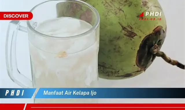 manfaat air kelapa ijo