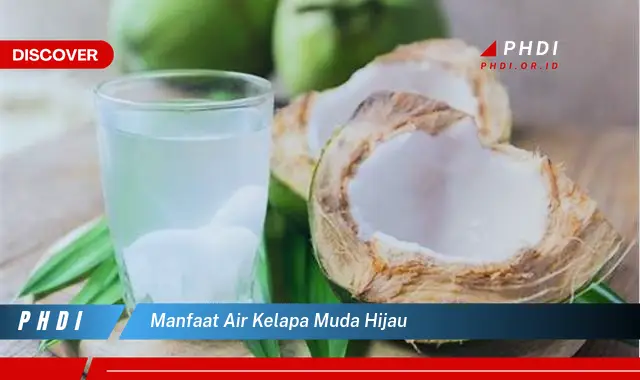 manfaat air kelapa muda hijau