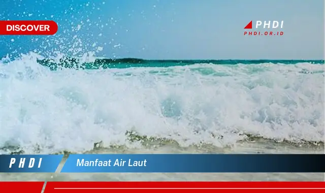 manfaat air laut