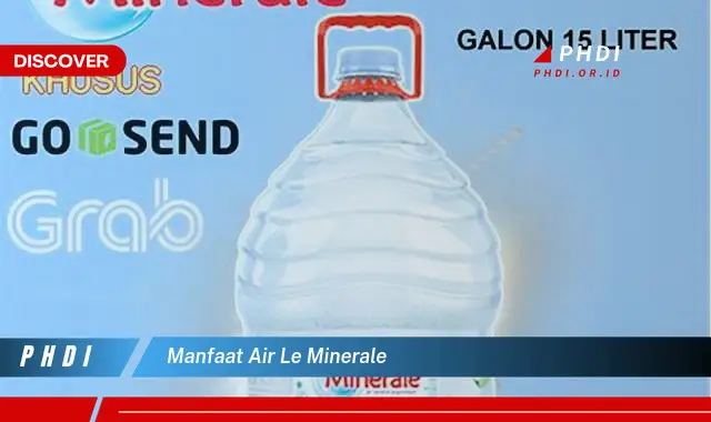 manfaat air le minerale