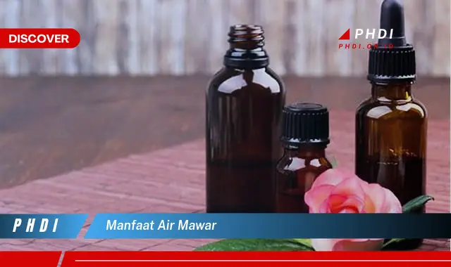 manfaat air mawar