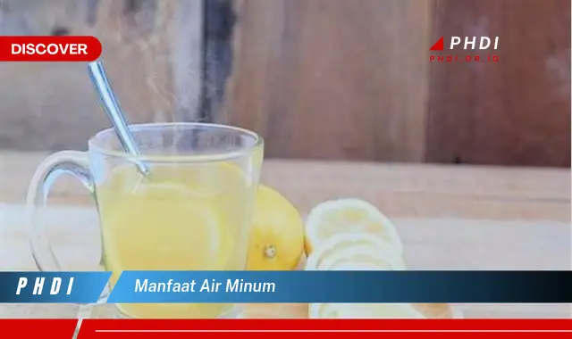 manfaat air minum