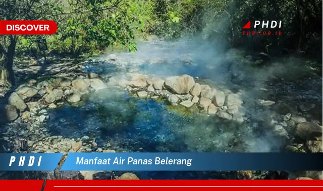 manfaat air panas belerang