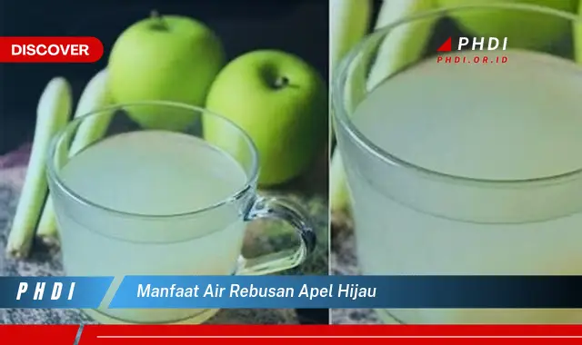 manfaat air rebusan apel hijau