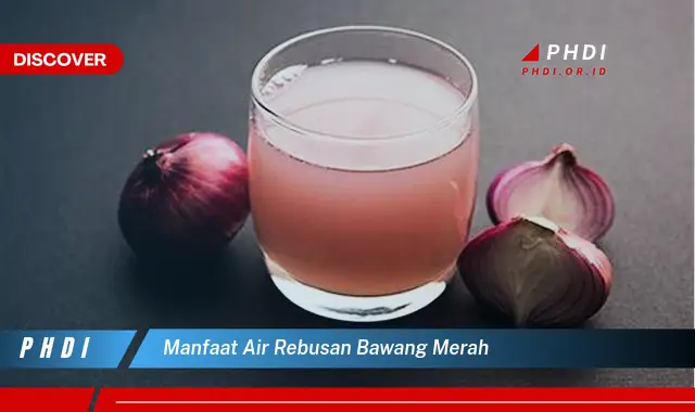 manfaat air rebusan bawang merah