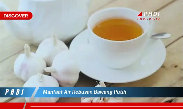 manfaat air rebusan bawang putih