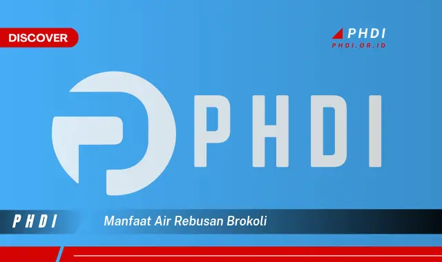 manfaat air rebusan brokoli