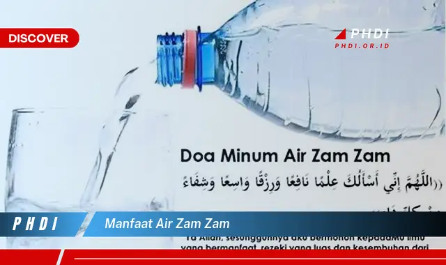 manfaat air zam zam