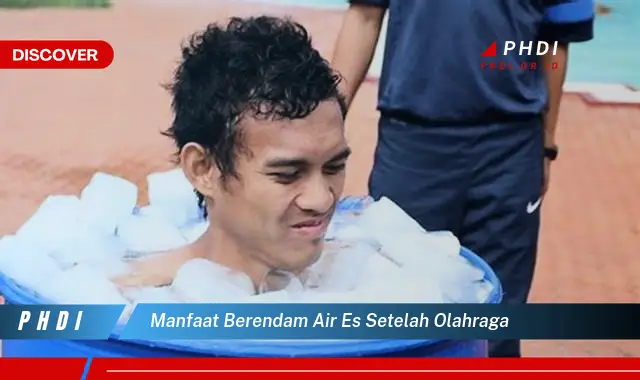 manfaat berendam air es setelah olahraga