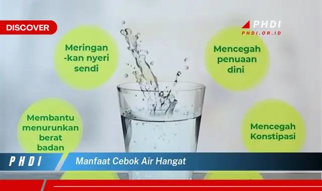 manfaat cebok air hangat