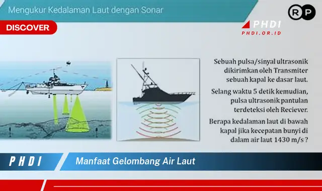 manfaat gelombang air laut