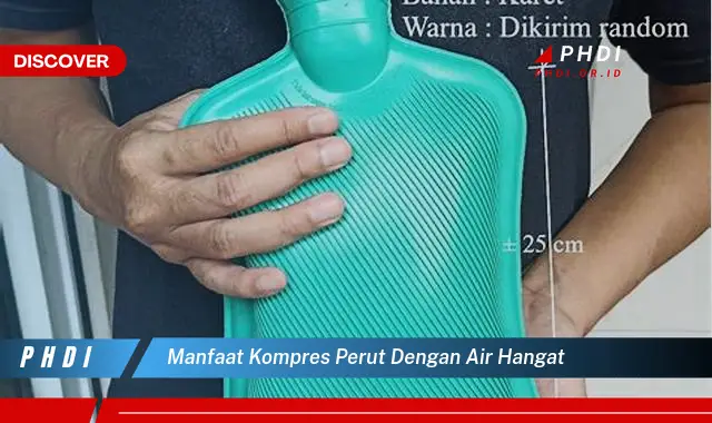 manfaat kompres perut dengan air hangat