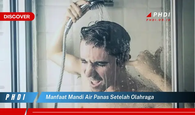 manfaat mandi air panas setelah olahraga