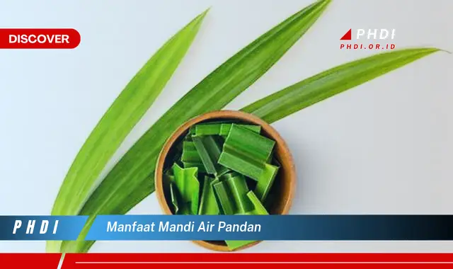 manfaat mandi air pandan