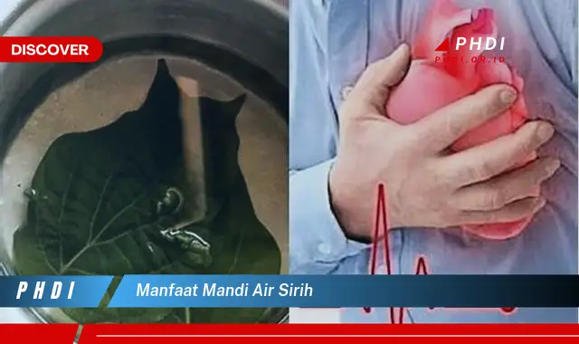 manfaat mandi air sirih