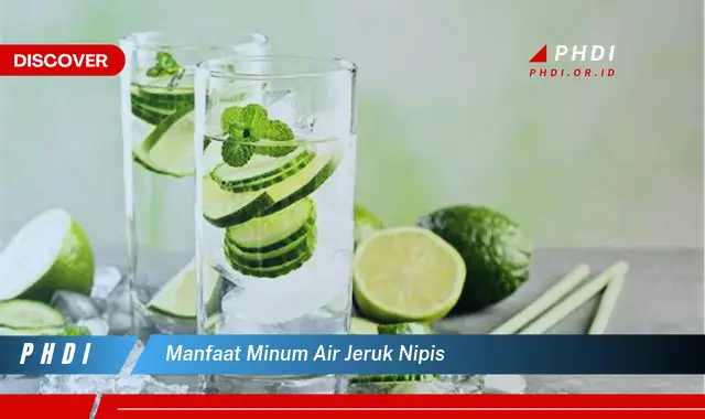 manfaat minum air jeruk nipis