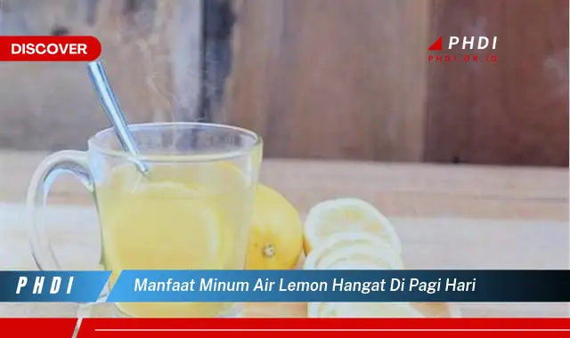 manfaat minum air lemon hangat di pagi hari