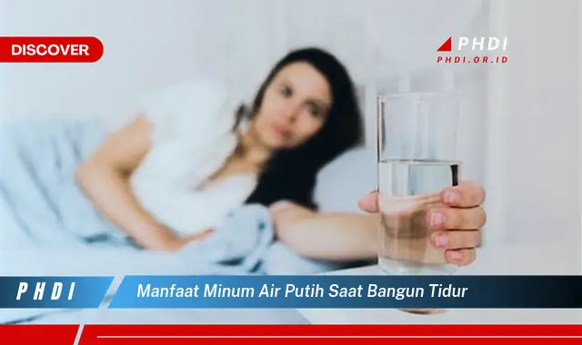 Ketahui 7 Manfaat Minum Air Putih Saat Bangun Tidur Yang Bikin Kamu