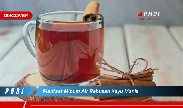 manfaat minum air rebusan kayu manis