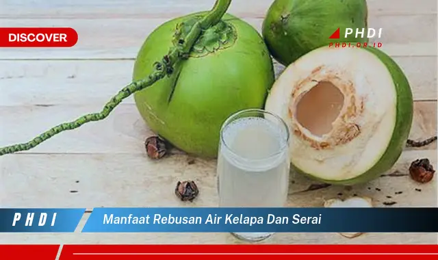 manfaat rebusan air kelapa dan serai