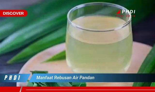 manfaat rebusan air pandan