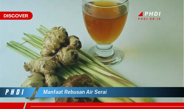 manfaat rebusan air serai