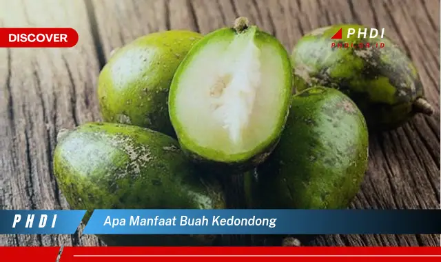 apa manfaat buah kedondong