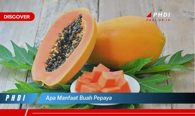 apa manfaat buah pepaya