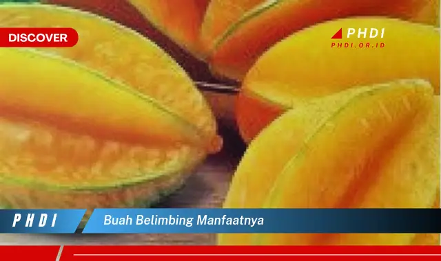 buah belimbing manfaatnya