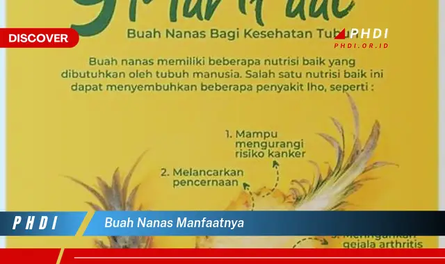 buah nanas manfaatnya