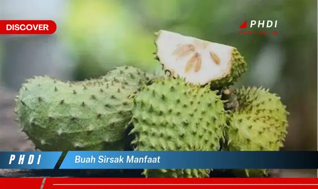 buah sirsak manfaat