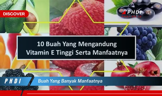 buah yang banyak manfaatnya